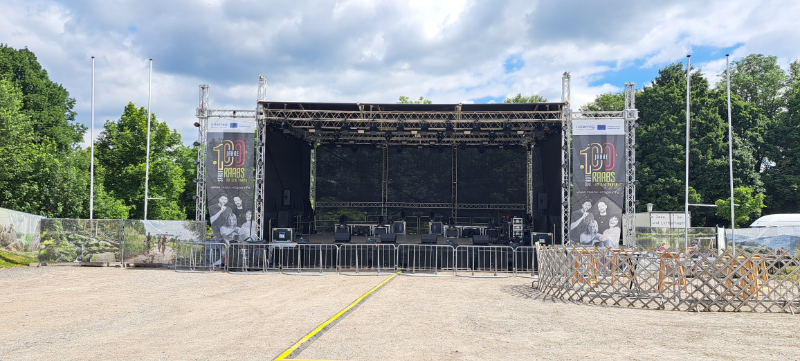 100 Jahre Stadt Raabs Open-Air - Die Vorbereitungen laufen