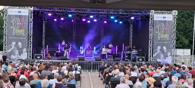 100 Jahre Stadt Raabs Open-Air - Ina Regen & Band
