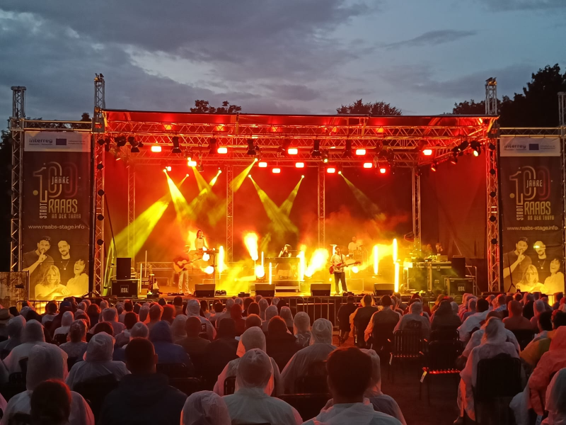 100 Jahre Stadt Raabs Open-Air - Ina Regen & Band