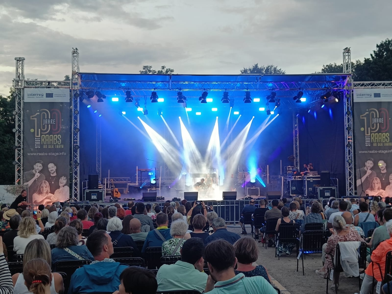 100 Jahre Stadt Raabs Open-Air - Ina Regen & Band