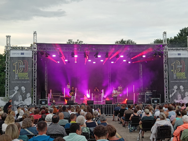 100 Jahre Stadt Raabs Open-Air - Ina Regen & Band